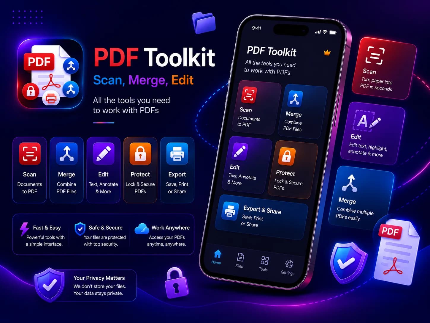 PDF Toolkit - the offline document app we build and publish -
