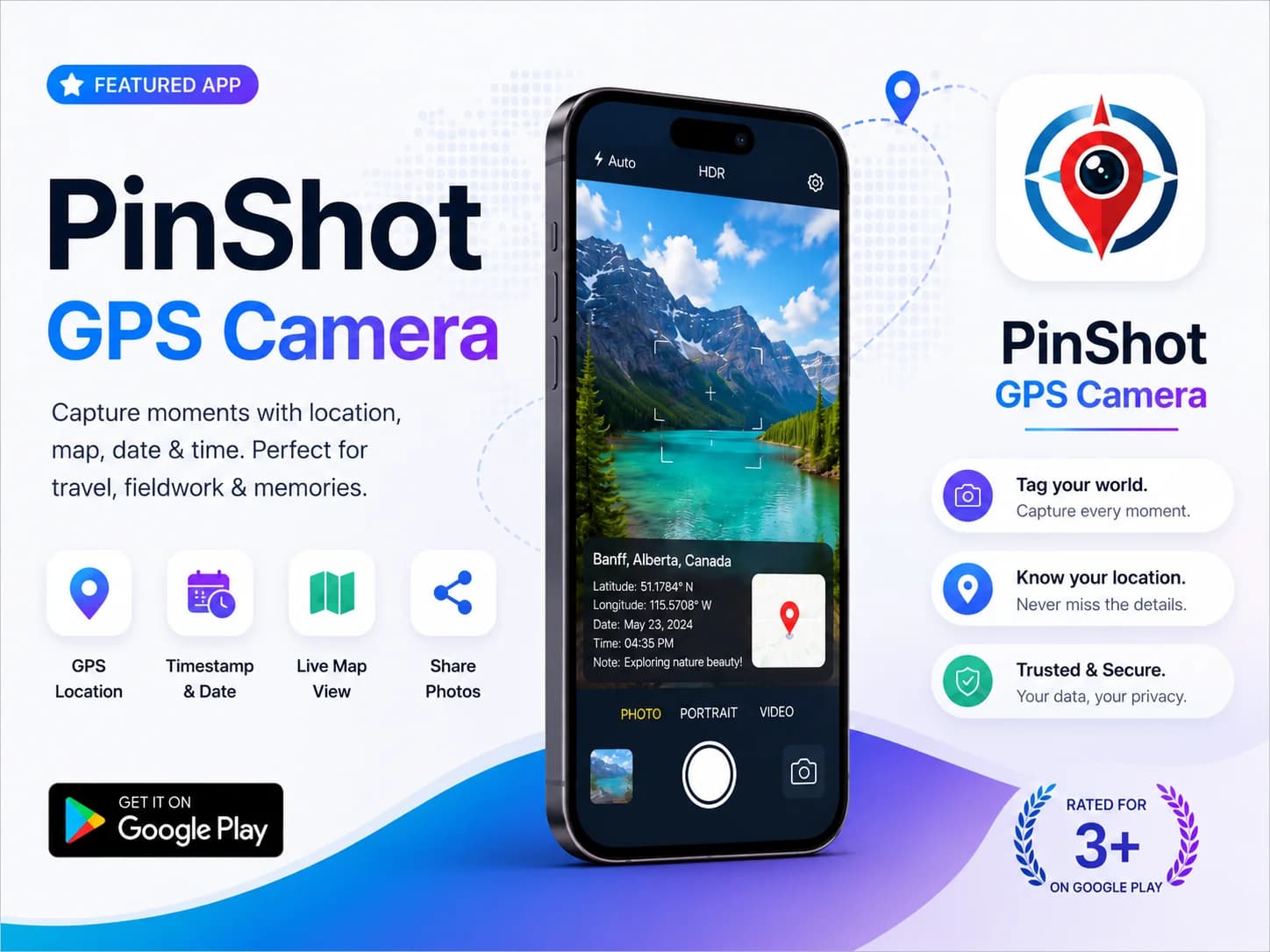 PinShot - GPS Camera -