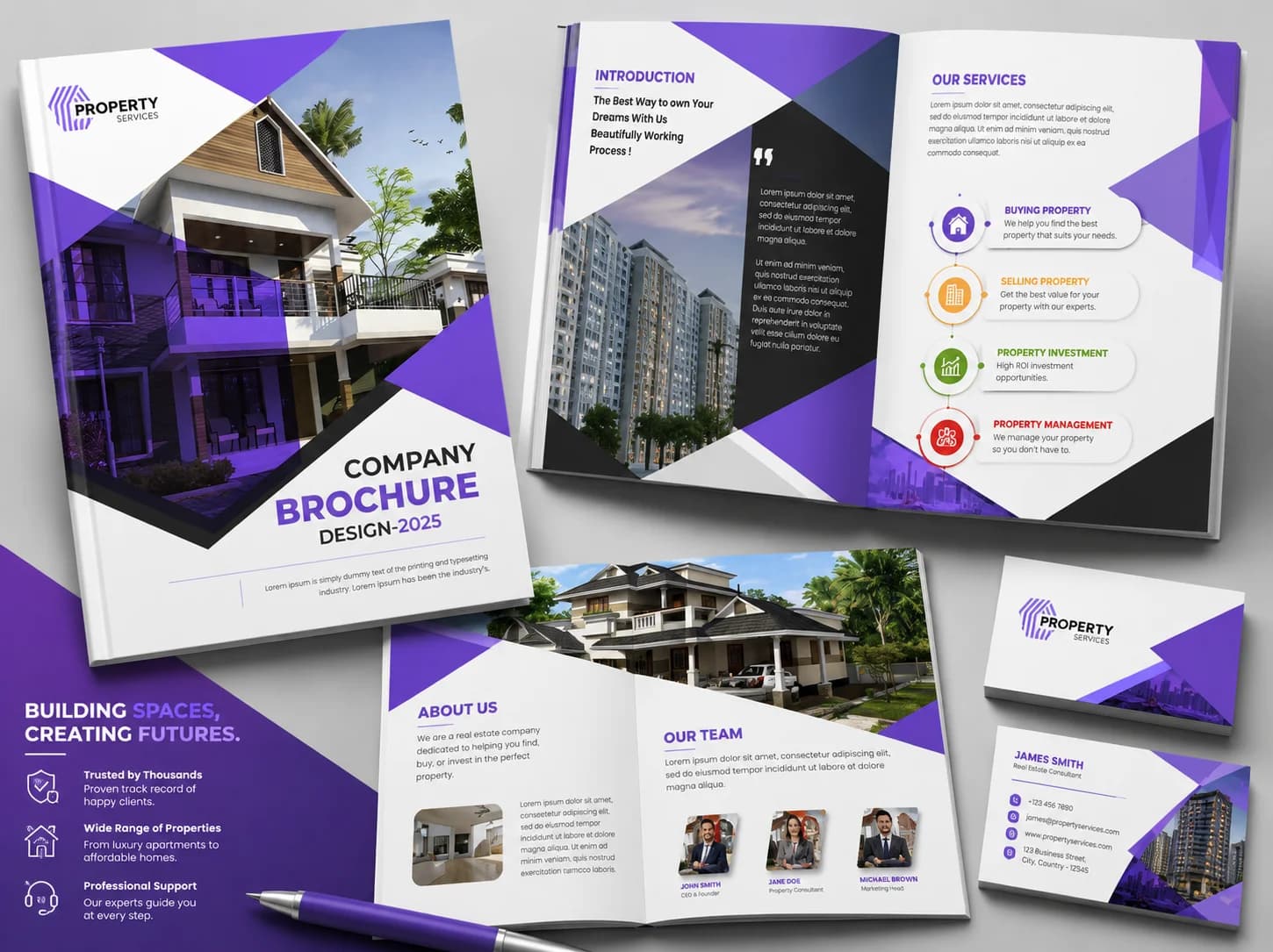 Real Estate Bundle Brochure Design -